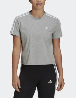 Adidas Essentials Loose 3-Stripes Kısa Üst