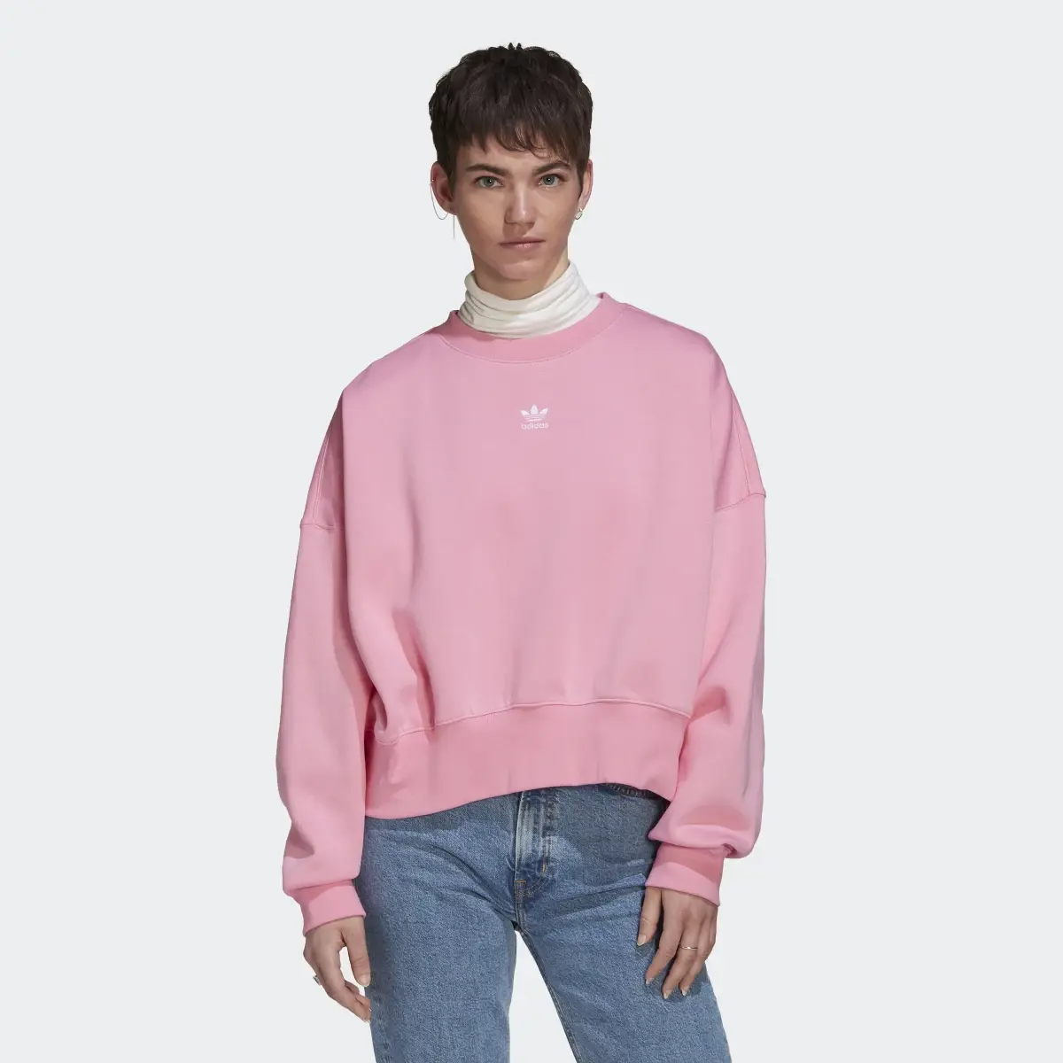 Adidas Adicolor Essentials Fleece Sweatshirt. 2