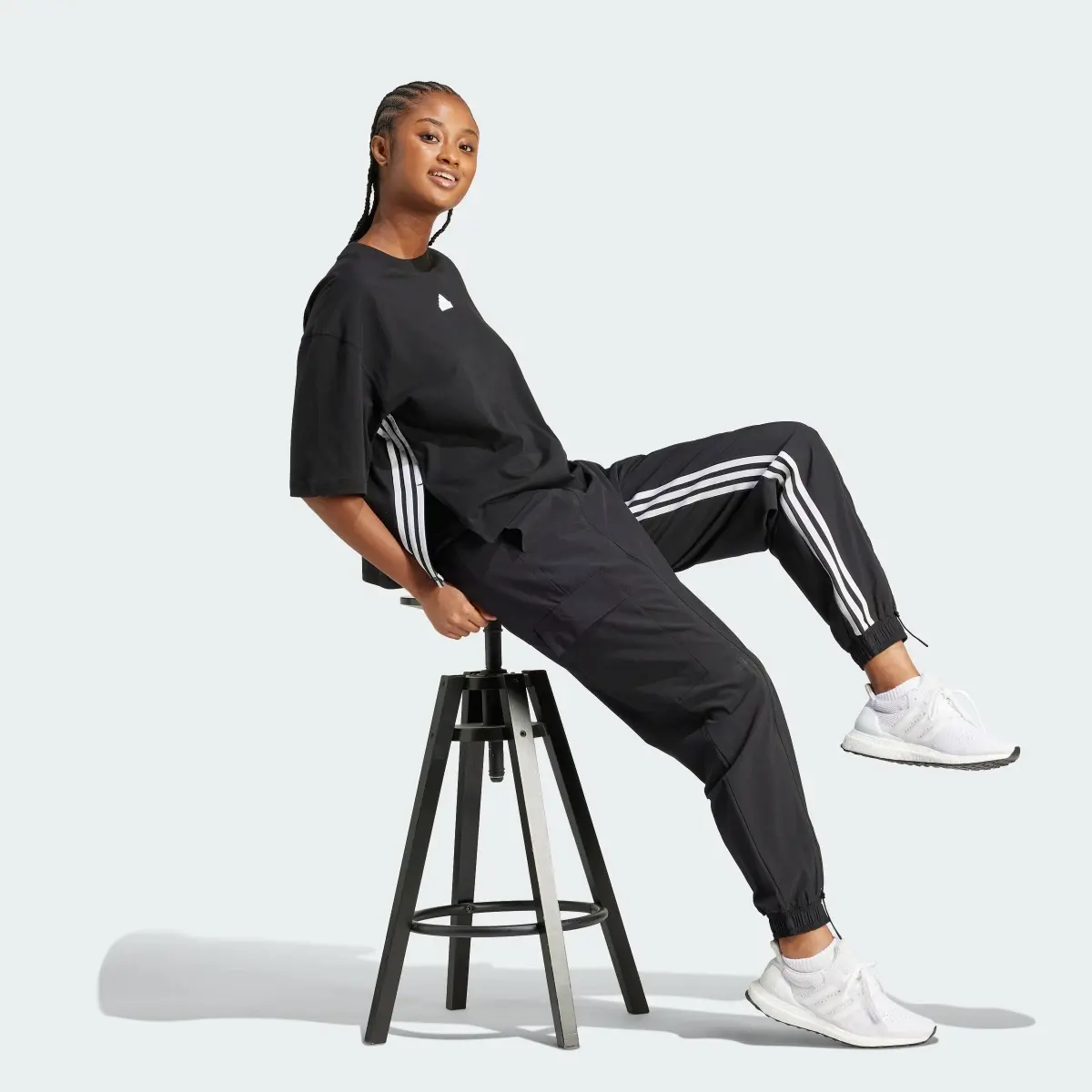 Adidas Pantaloni Dance All-Gender Versatile Woven Cargo. 3