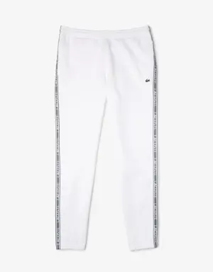 Pantalones de chándal Jogger de hombre Lacoste con raya con logo