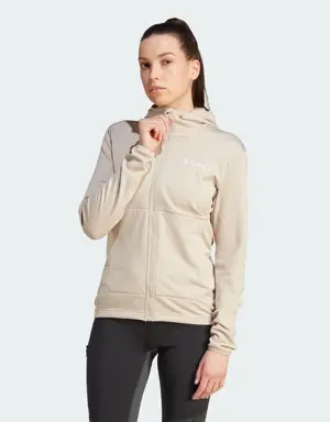 TERREX XPERIOR LIGHT FLEECE HOODED JACKET