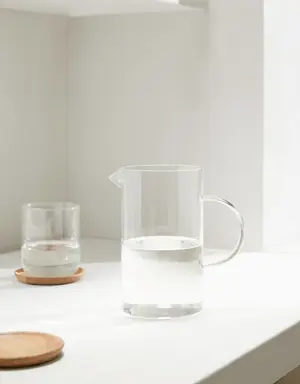 Borosilicate handle jug