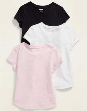 Short-Sleeve T-Shirt 3-Pack for Toddler Girls multi