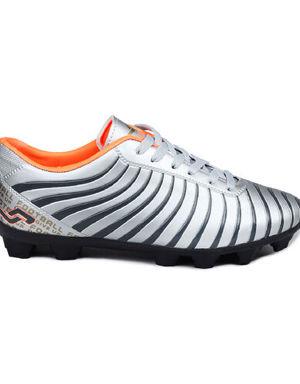 28367 Gümüş - Siyah Çim - Halı Saha Krampon Futbol Ayakkabısı