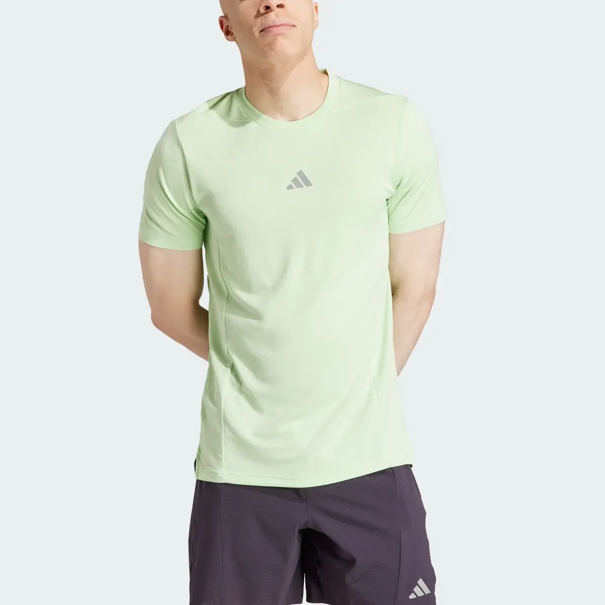 Adidas Designed for Training HIIT Workout HEAT.RDY Tee. 1