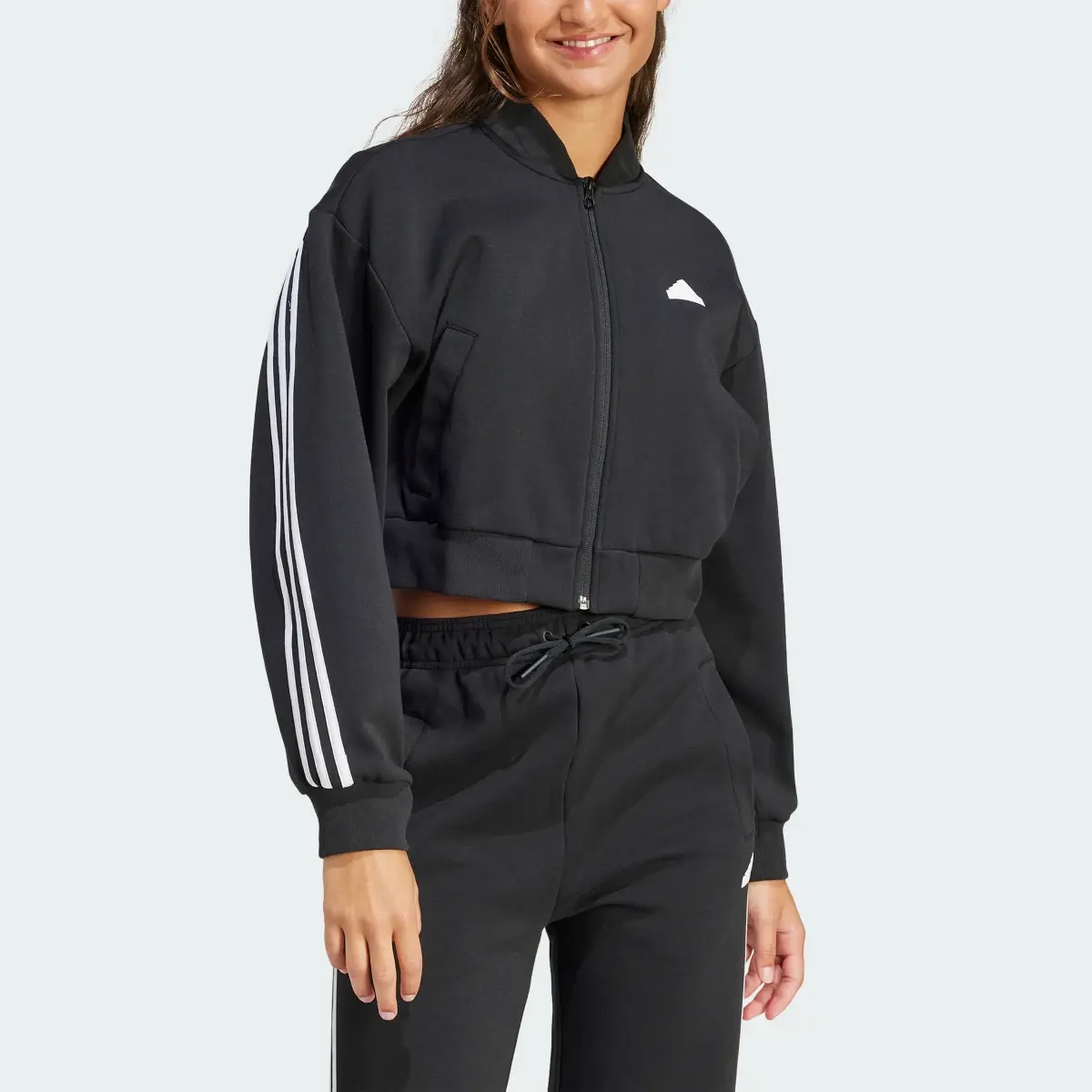 Adidas Future Icons 3-Stripes Bomber Jacket. 1