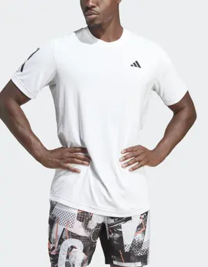 Adidas Club 3-Stripes Tennis T-Shirt