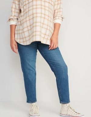 Maternity Front Low Panel O.G. Straight Jeans blue