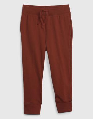 Toddler 100% Organic Cotton Mix and Match Pull-On Pants brown