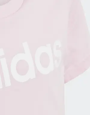 Adidas T-shirt slim en coton Essentials Linear Logo. 3 Adidas T-shirt slim en coton Essentials Linear Logo. 3