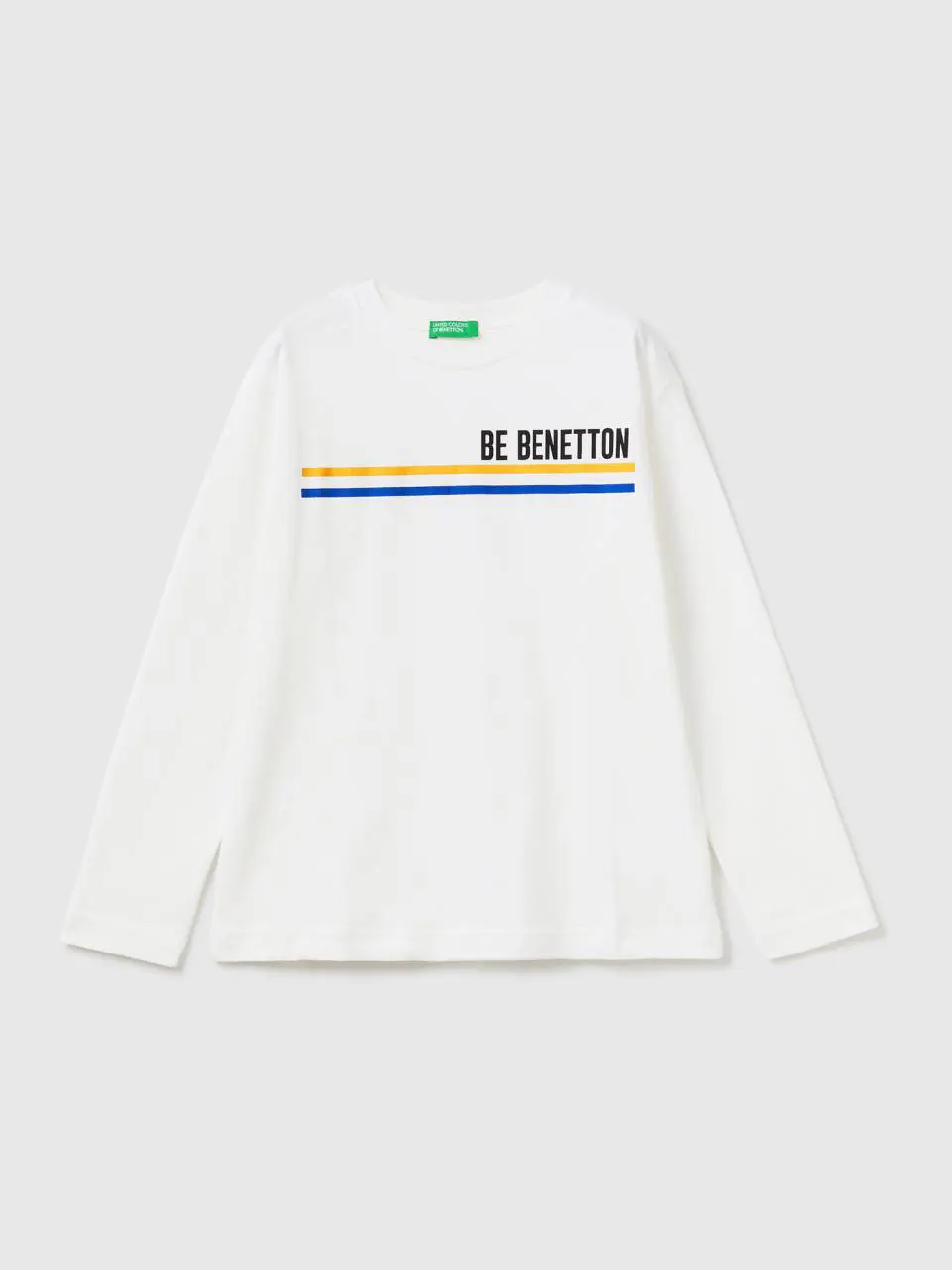 Benetton long sleeve organic cotton t-shirt. 1