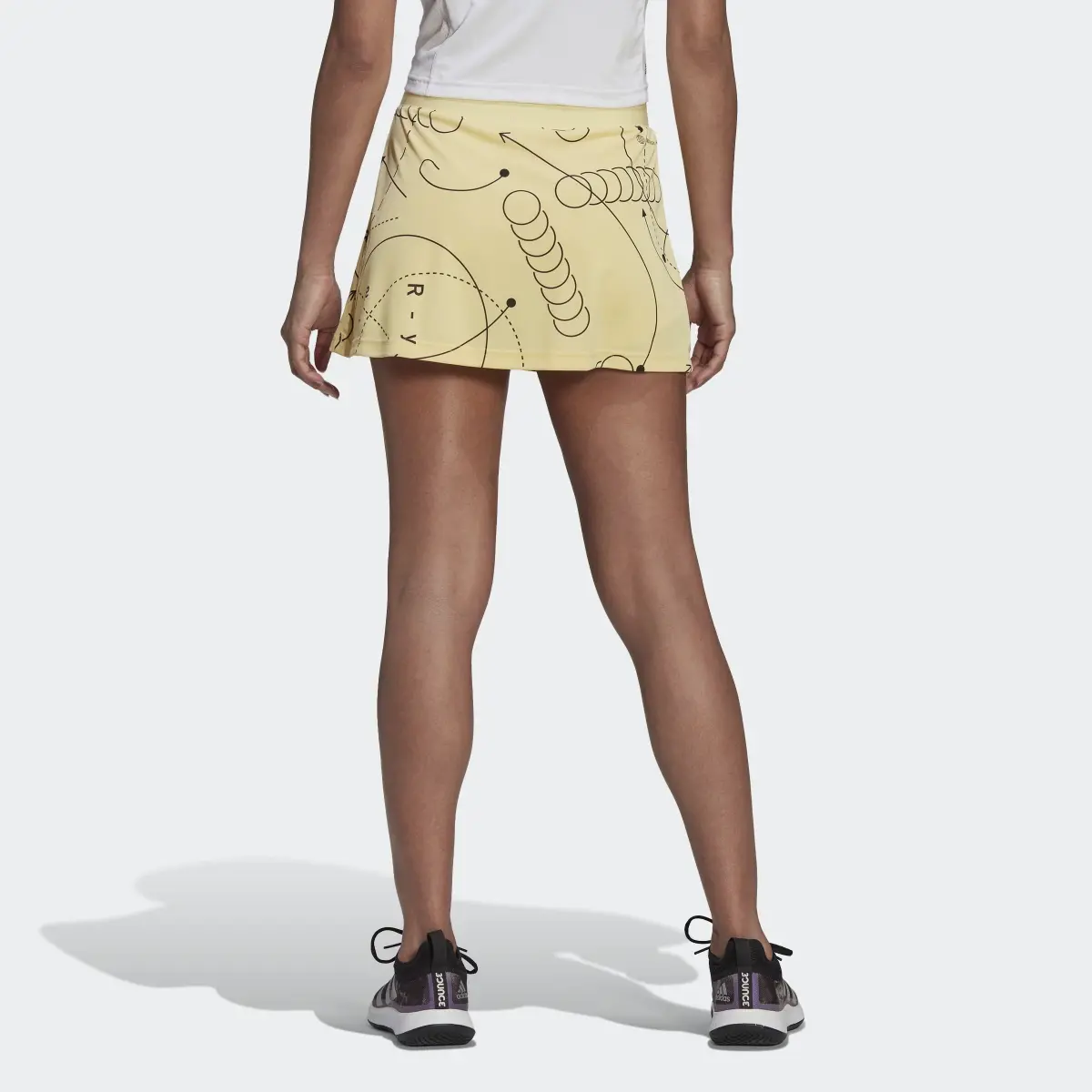 Adidas Club Tennis Graphic Skirt. 2