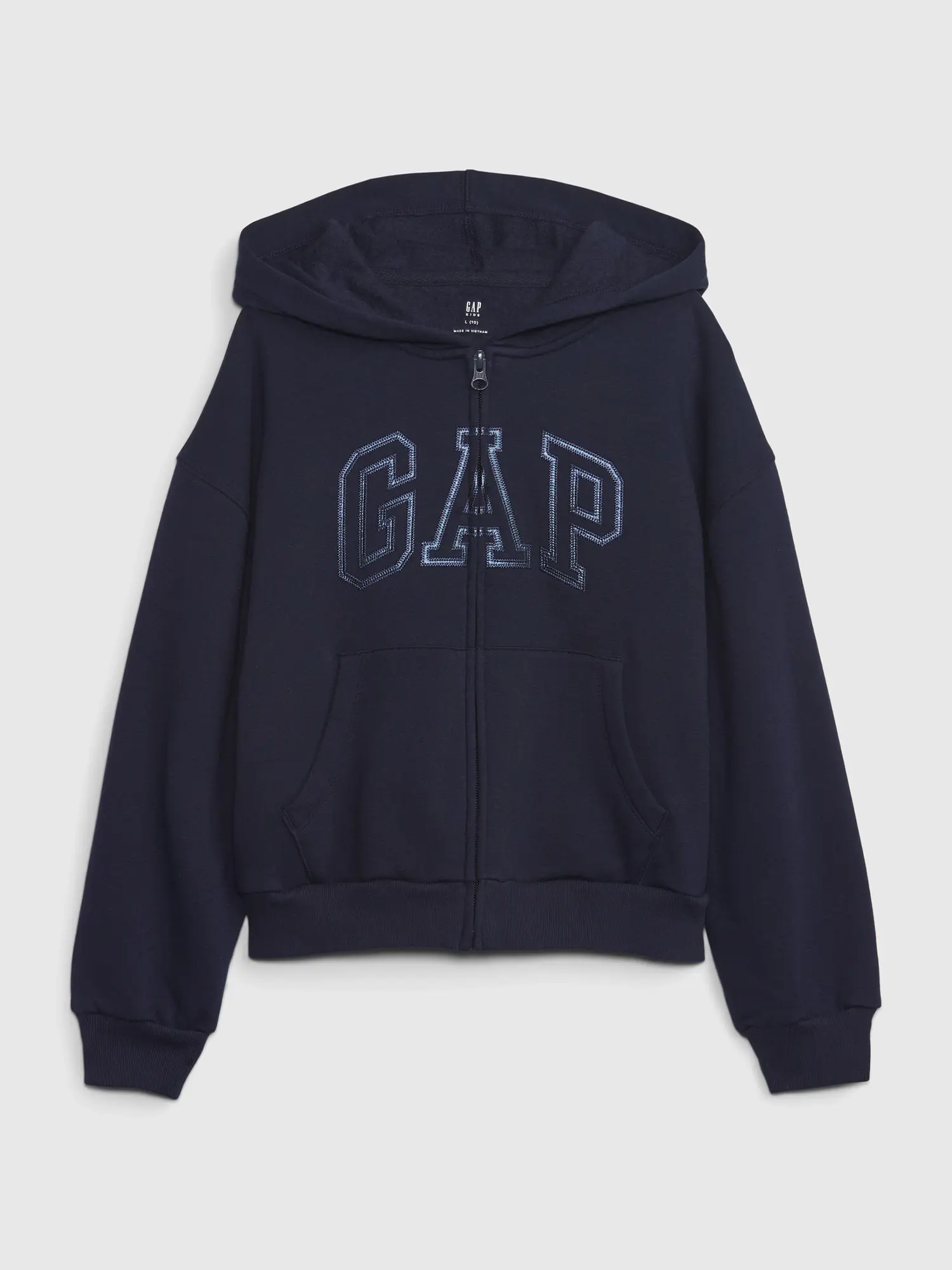 Gap Kids Gap Arch Logo Hoodie blue. 1