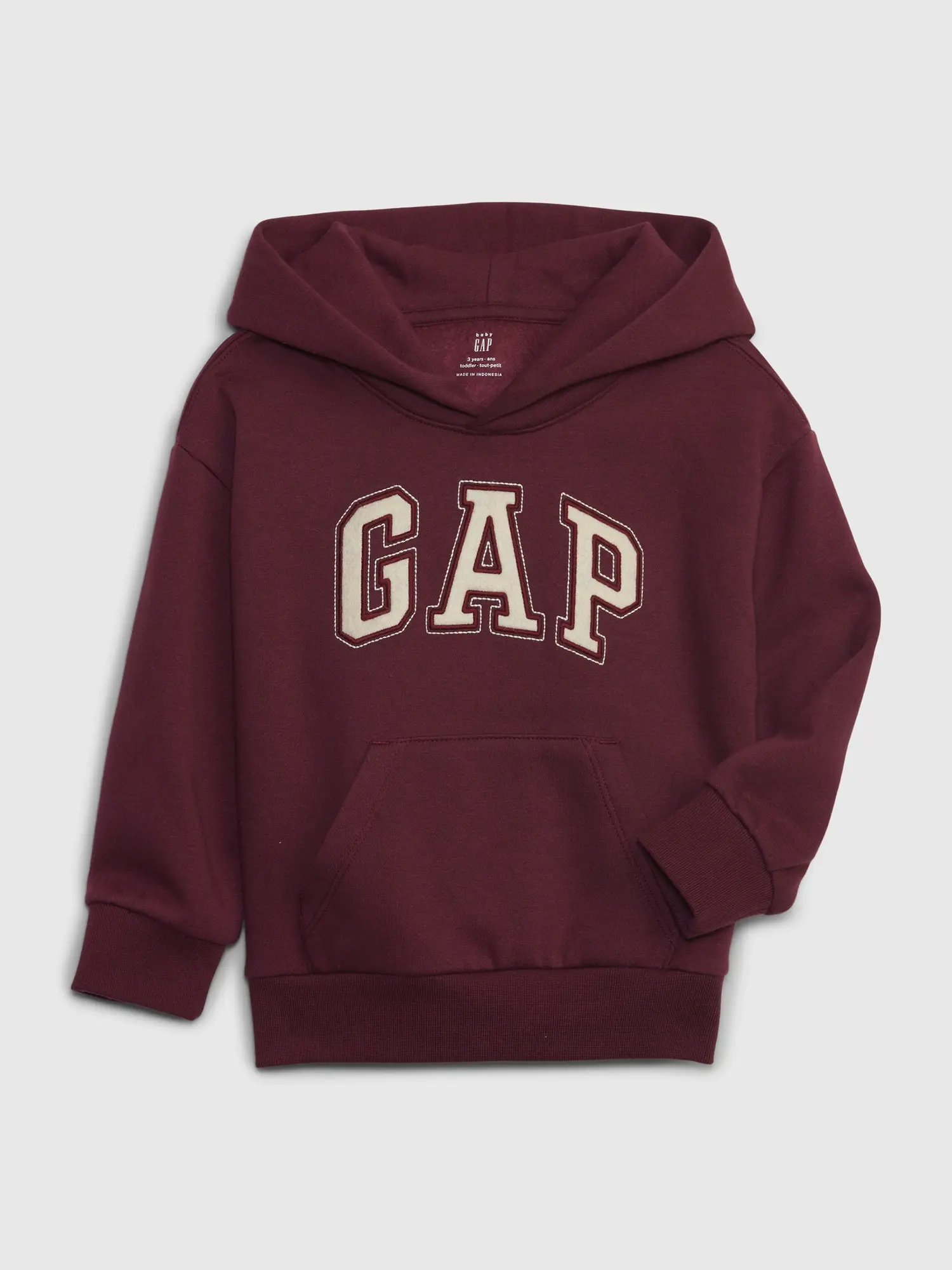 Gap Toddler Gap Arch Logo Hoodie red. 1