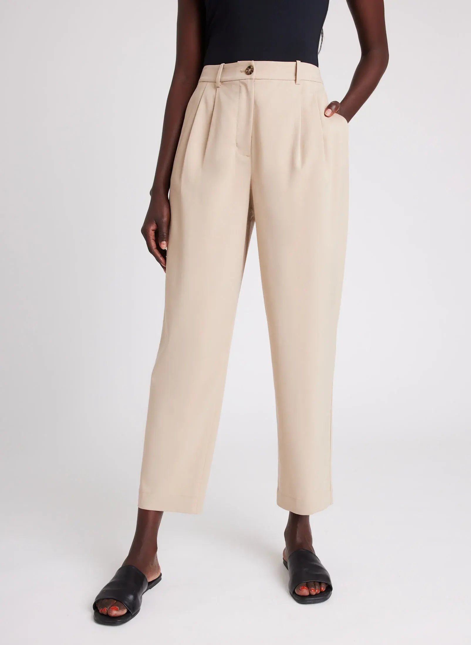 Kit And Ace Sublime Ankle Trousers. 1