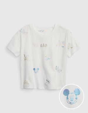 Gap babyGap &#124 Disney 100% Organic Cotton Mickey Mouse Graphic T-Shirt white