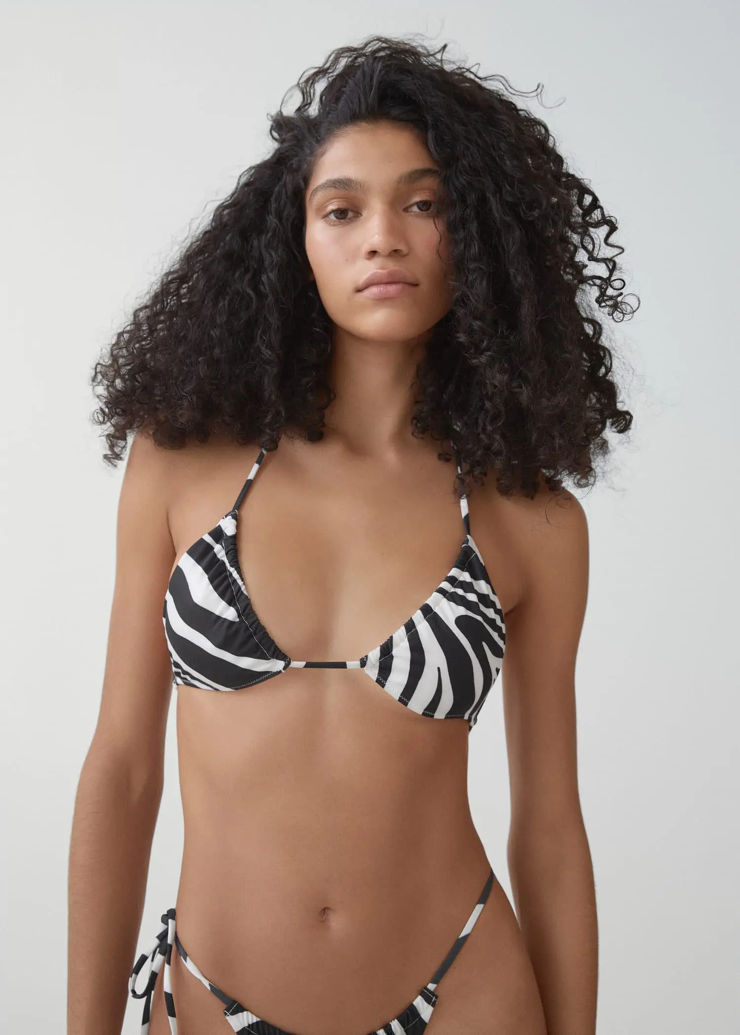 Mango Leopard bikini top. 2