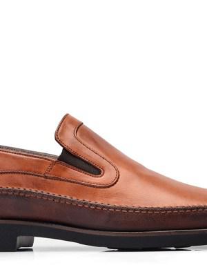 Hakiki Deri Taba Günlük Loafer Erkek Ayakkabı -8395-