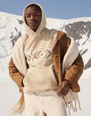 Sherpa Pullover Hoodie