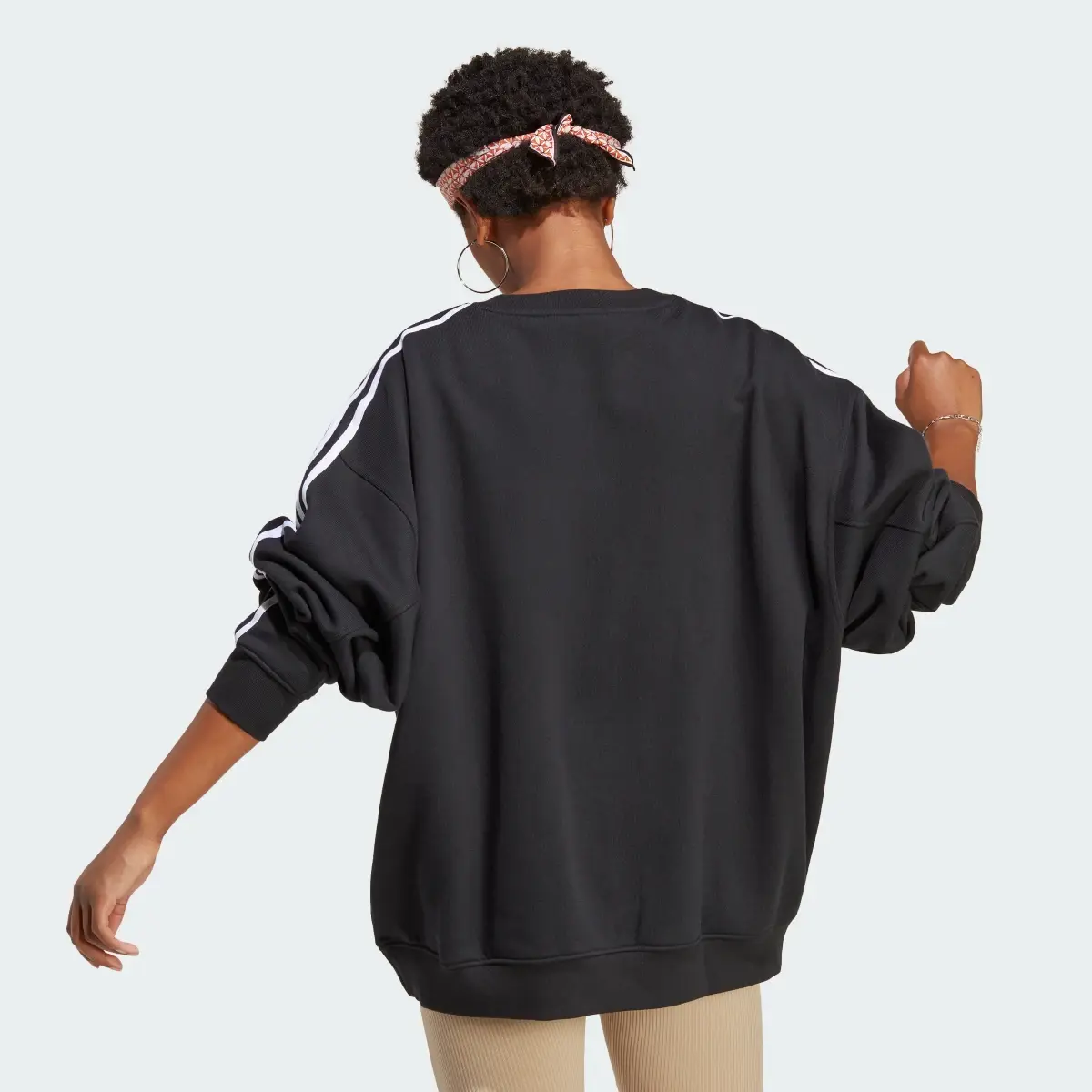 Adidas Sudadera Adicolor Classics Oversized. 3