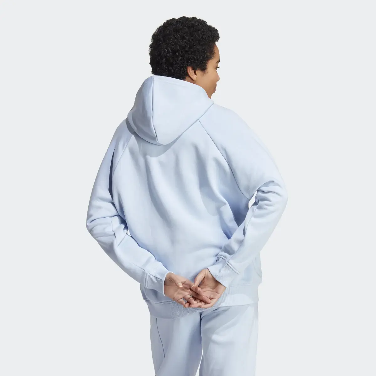 Adidas ALL SZN Fleece Boyfriend Hoodie. 3