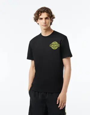 Lacoste Unisex Printed Heavy Cotton Jersey T-Shirt