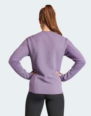 Adidas Ultimate Conquer the Elements COLD.RDY Half-Zip Running Long-sleeve Top. 3 Adidas Ultimate Conquer the Elements COLD.RDY Half-Zip Running Long-sleeve Top. 3