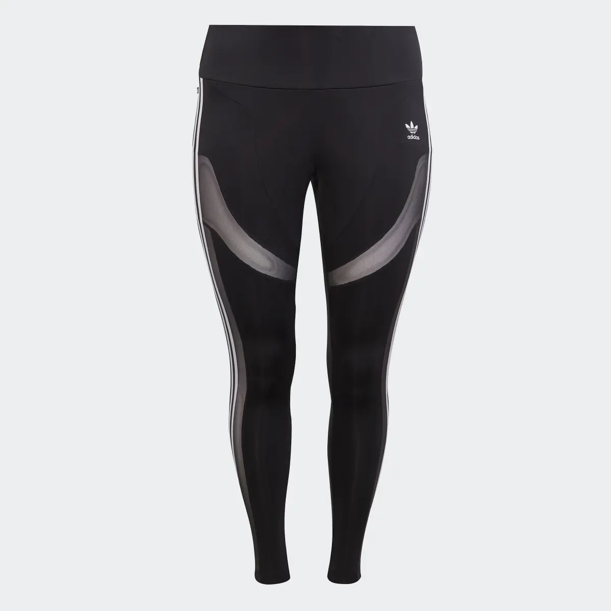 Adidas Centre Stage Leggings (Plus Size). 3