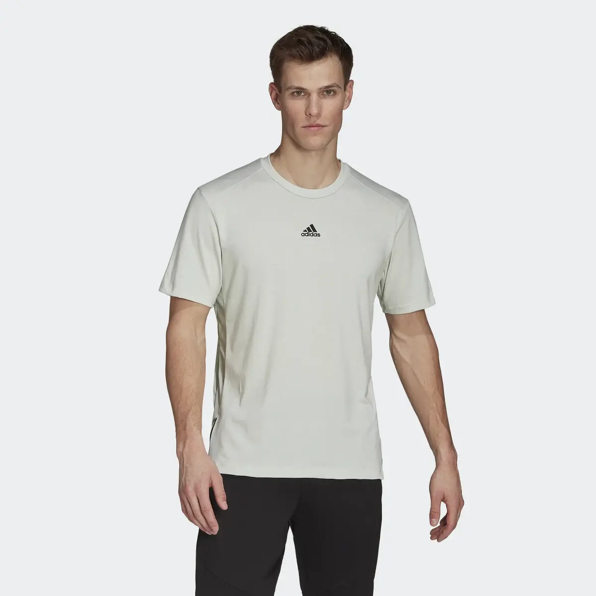 Adidas AEROREADY Yoga T-Shirt. 2