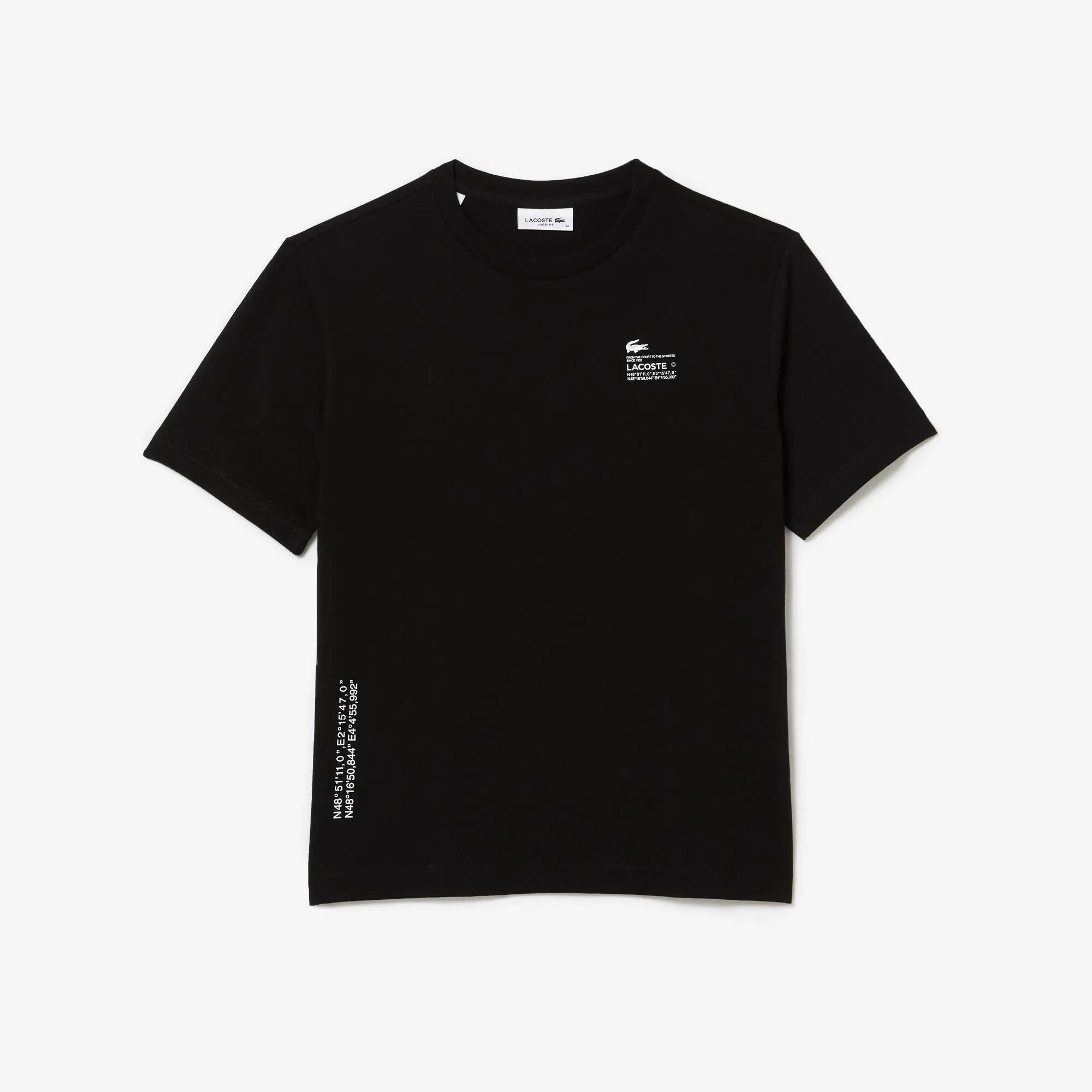 Lacoste Damen LACOSTE T-Shirt aus Baumwolle mit Logo. 2 Lacoste Damen LACOSTE T-Shirt aus Baumwolle mit Logo. 2