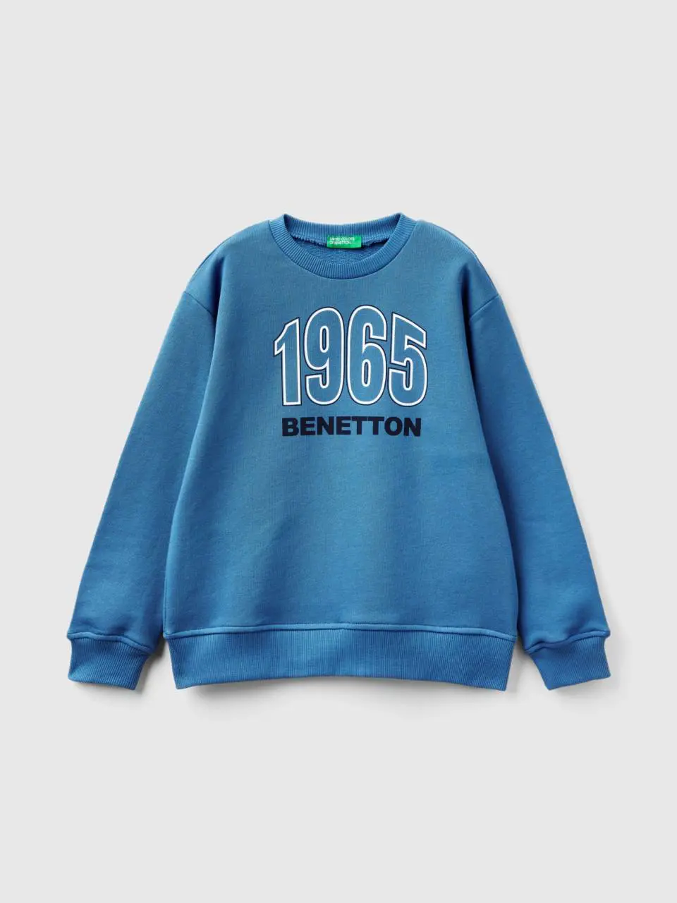 Benetton sweatshirt with logo print. 1