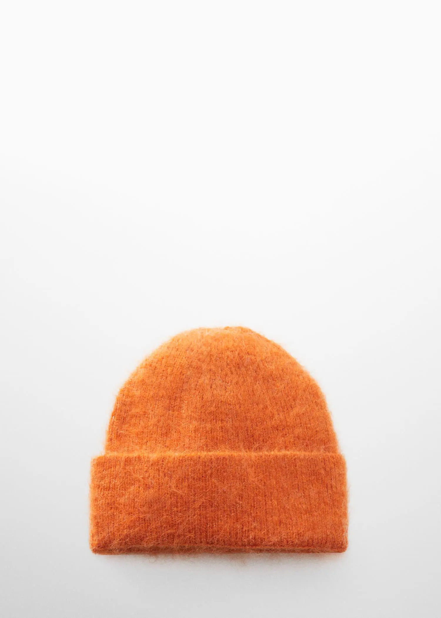 Mango Yün karışımlı triko şapka. 1