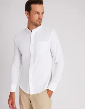 City Tech Collarless Shirt Standard Fit