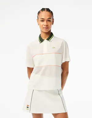 Women’s Organic Cotton French Made Loose Cut Polo