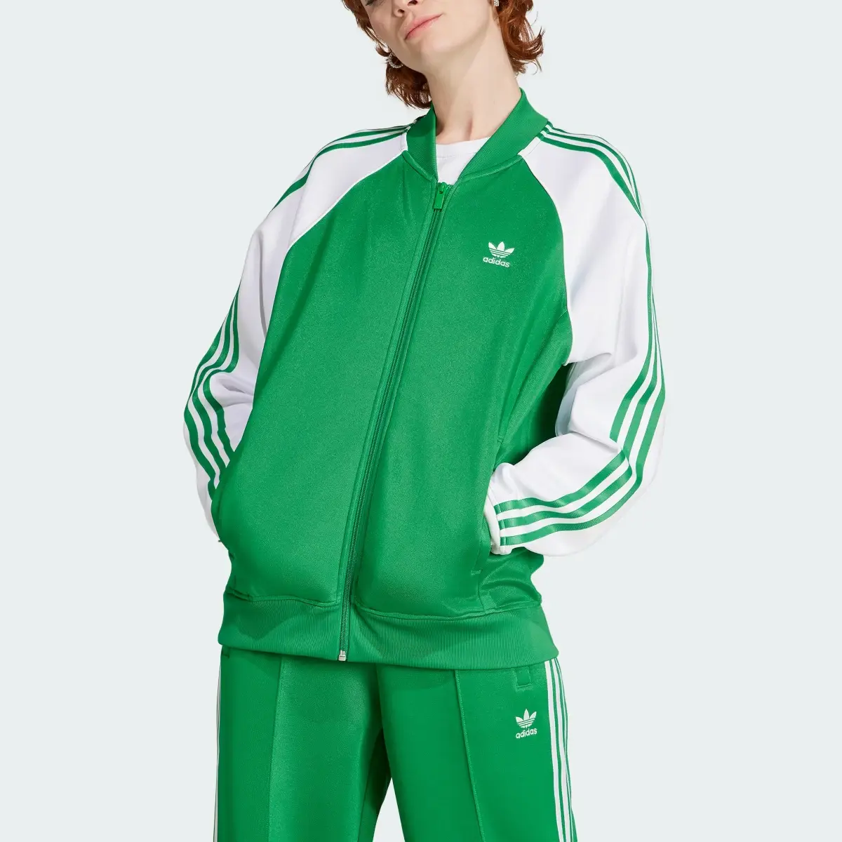 Adidas Adicolor Classics Oversized SST Track Top. 1