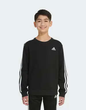 Essentials 3-Stripes Crewneck Sweatshirt