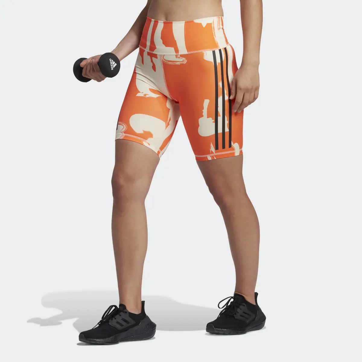 Adidas Short da ciclismo Thebe Magugu. 1