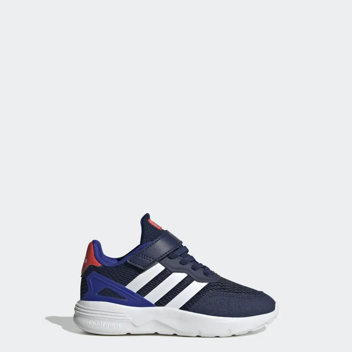 Adidas Chaussure à lacets élastiques et scratch Nebzed. 1