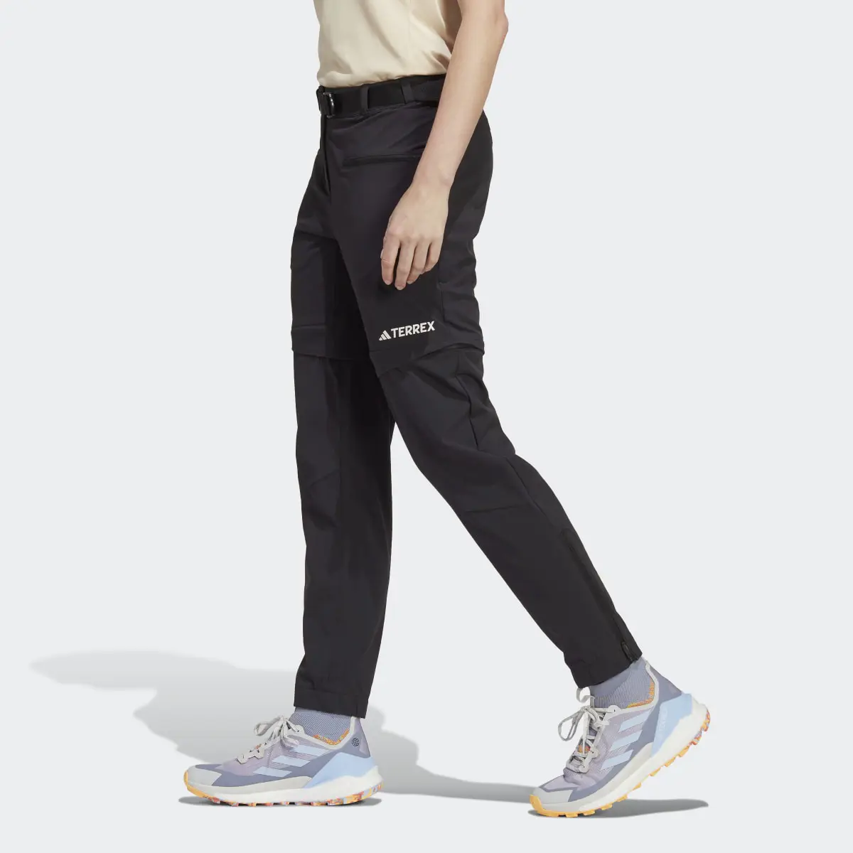 Adidas TERREX Utilitas Hiking Zip-Off Pants. 2
