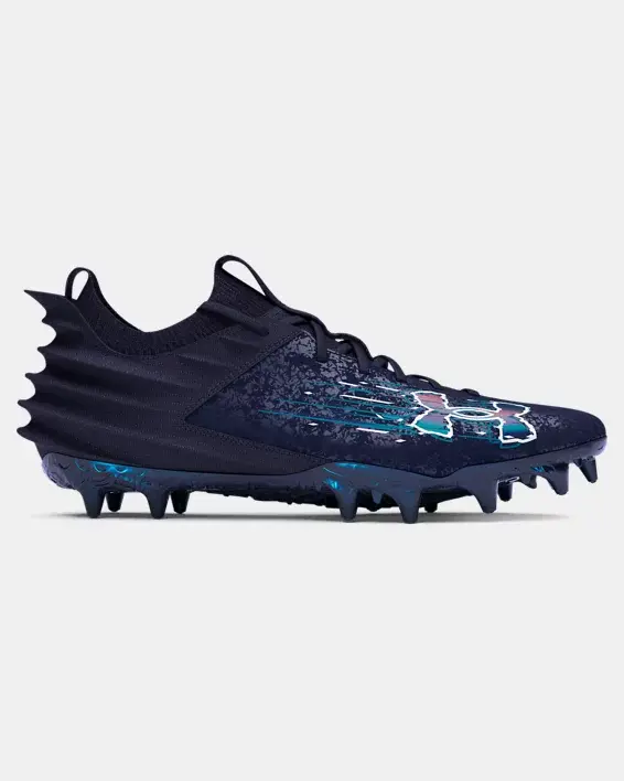 Under Armour Men's UA Blur 2 MC Suede Football Cleats. 1