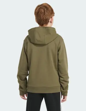 Long Sleeve Essential Fleece Hoodie