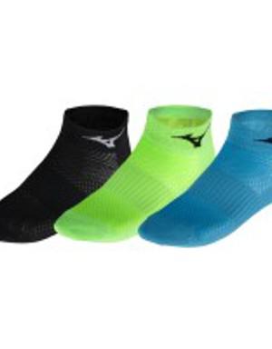 Training Mid 3P Unisex Çorap Siyah/Yeşil/Mavi