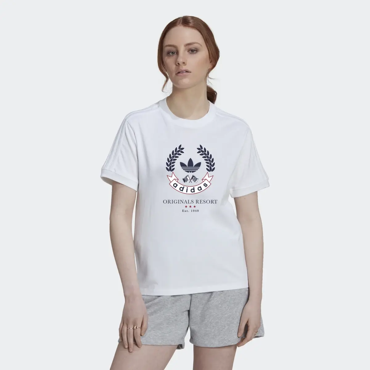 Adidas Crest Graphic T-Shirt. 2