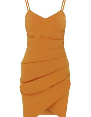 Summer Ruched Cocktail Dress