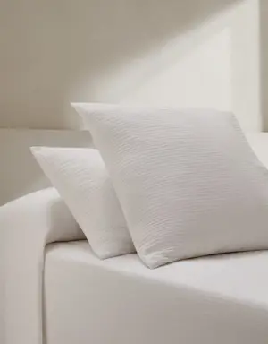 Funda de almohada gasa algodón 50x75cm