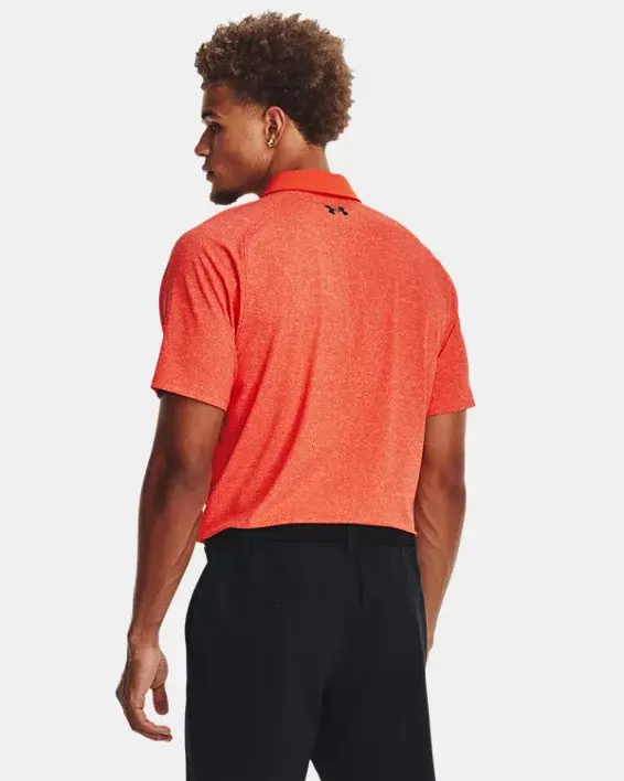 Under Armour Men's UA Iso-Chill Heather Polo. 2