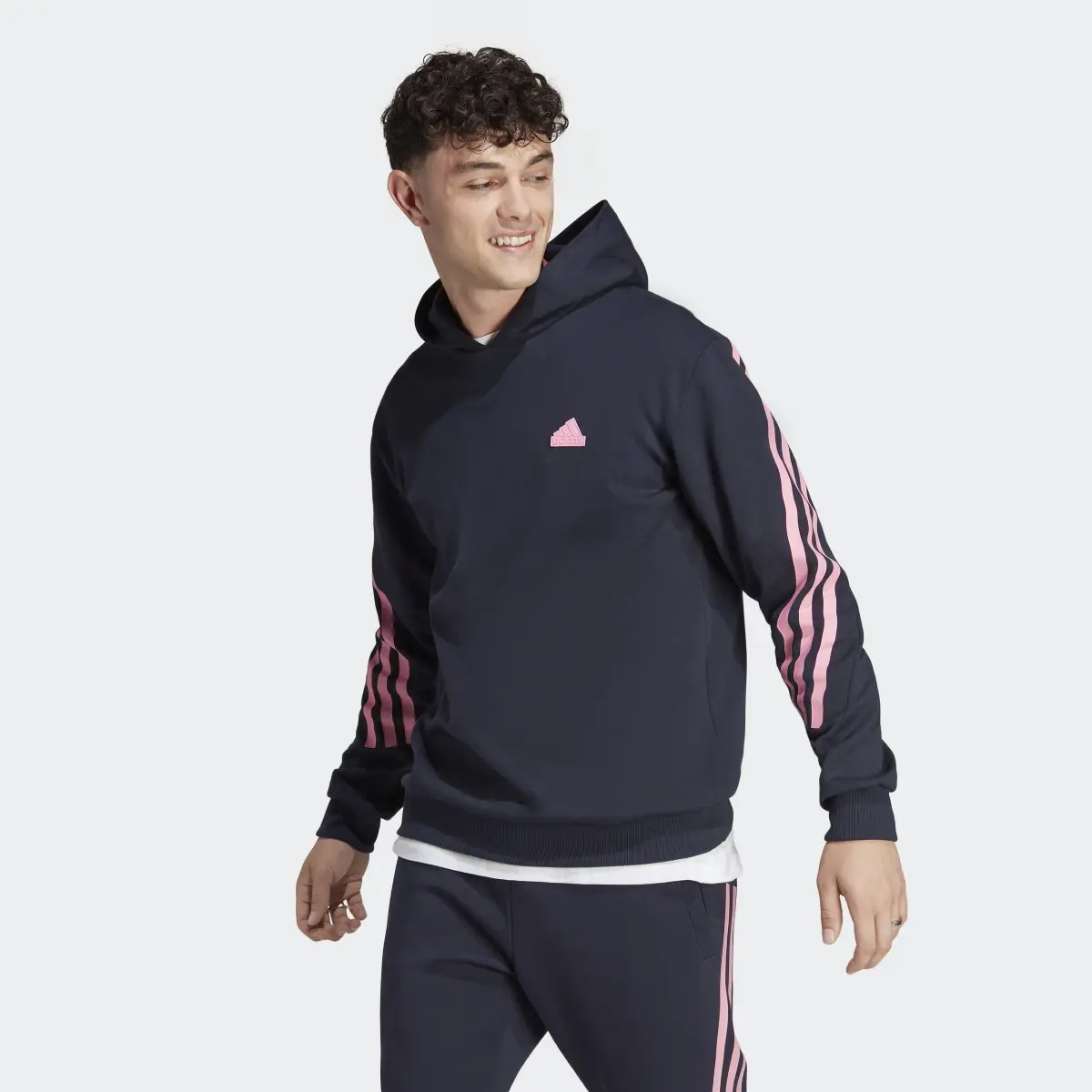 Adidas Future Icons 3-Stripes Hoodie. 2