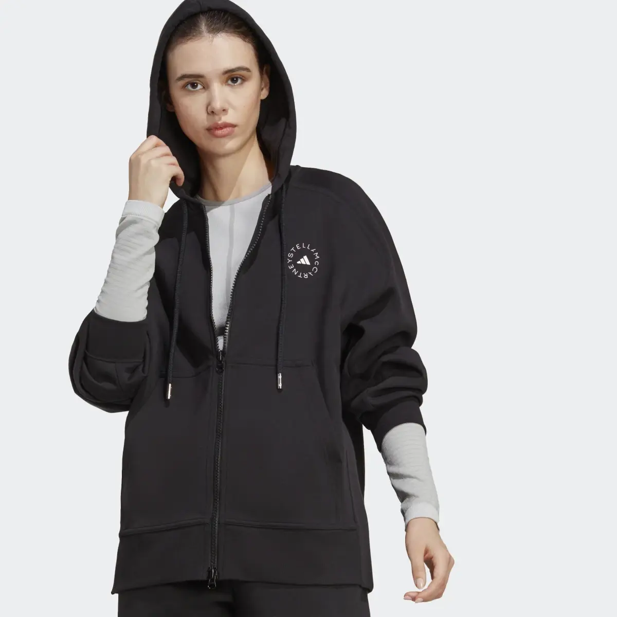 Adidas by Stella McCartney Full-Zip Hoodie. 1