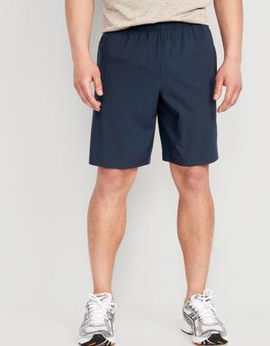 Old Navy Essential Woven Workout Shorts -- 9-inch inseam blue