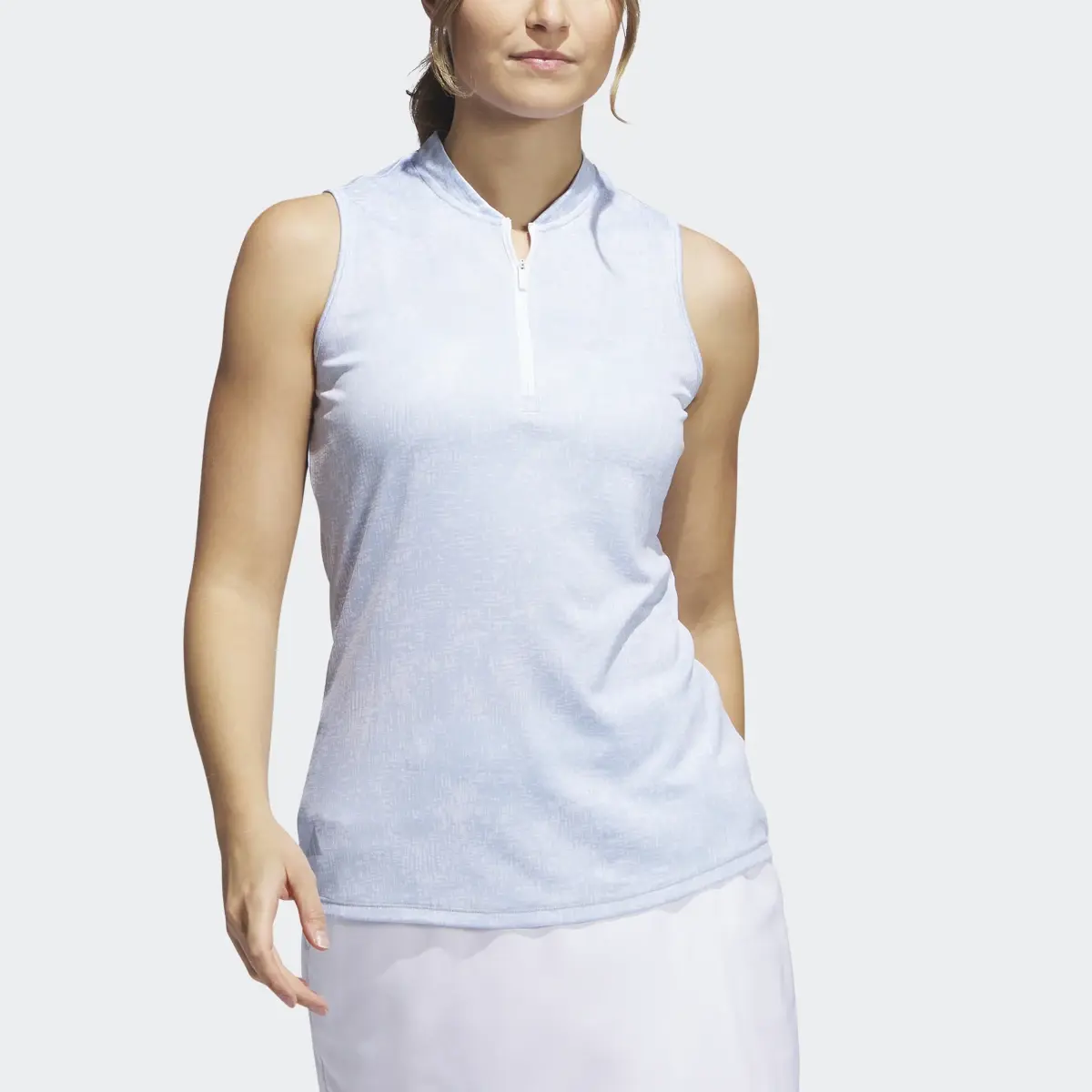 Adidas Essentials Sleeveless Golf Polo Shirt. 1